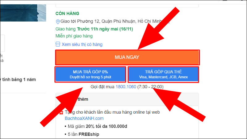 Chọn hình thức thanh toán phù hợp